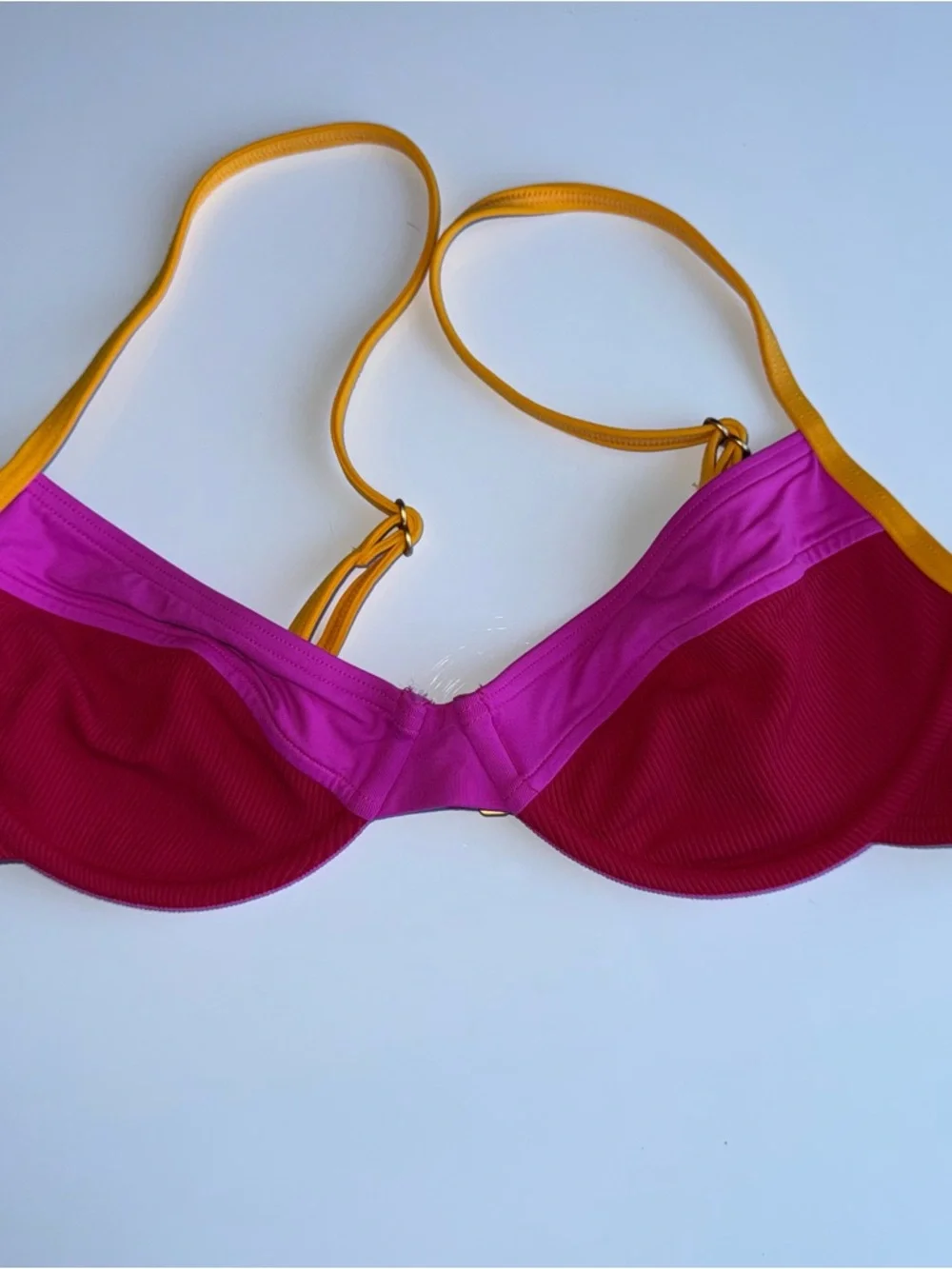 L*SPACE Missy top high cut high waist Miami Beach vacation two piece swimsuit S - Picture 7 of 8